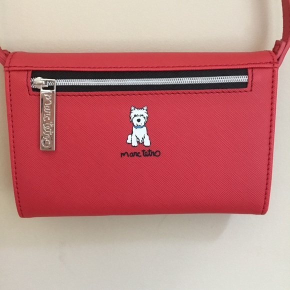 NEW Marc Tetro Westie West Highland Terrier Dog Breed Crossbody Bag Card Holder - Picture 6 of 13